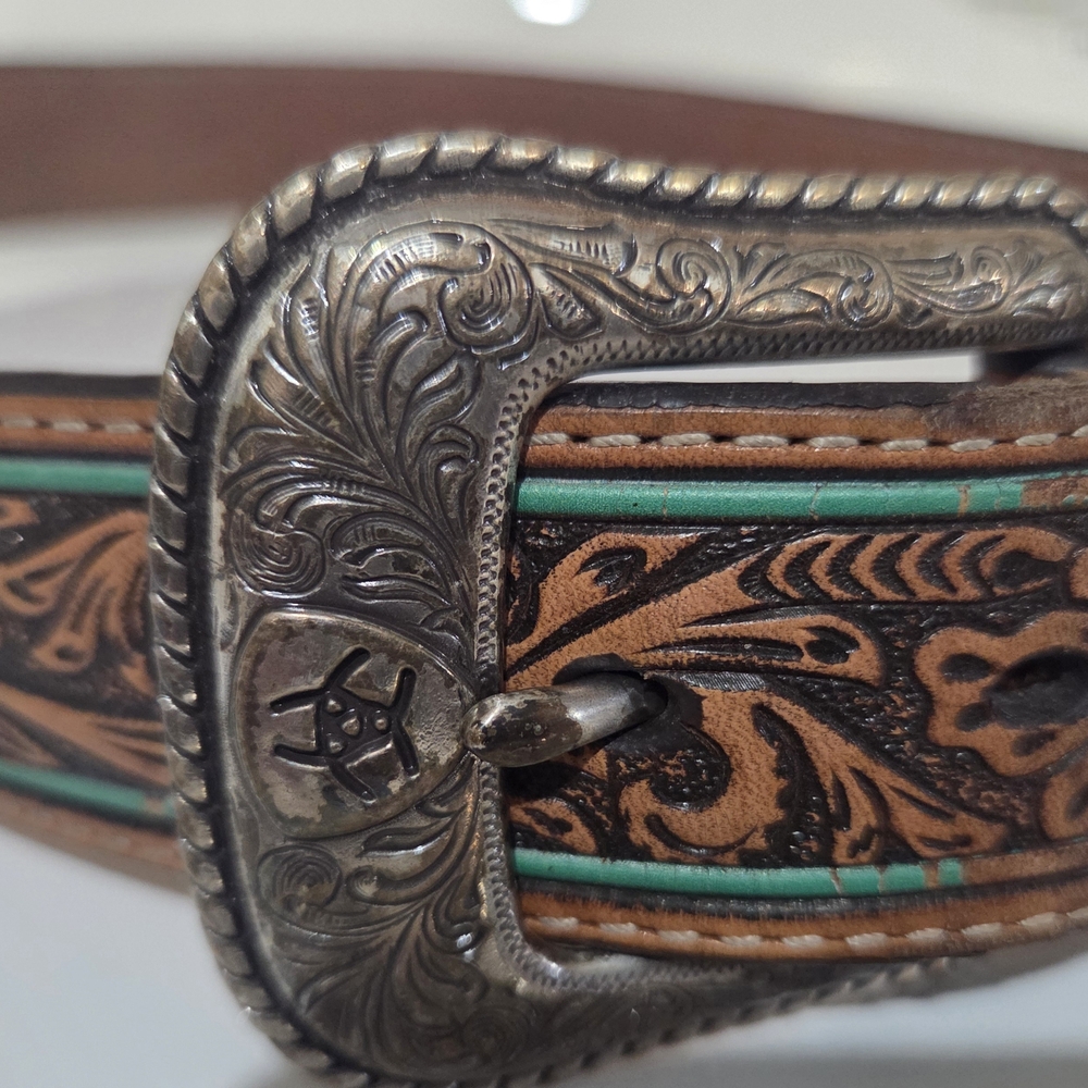 Ariat Brown Leather Belt